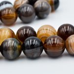 画像10: ビーズクラブ アイアゲート 天眼石 ラウンド 10mm 天然石 連売り パワーストーン ブレスレット (10)