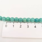 画像2: ビーズクラブ ジェイド ラウンド エメラルドグリーン 6mm 連売り パワーストーン ブレスレット 天然石 (2)