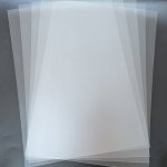画像1: プラ板 透明 A4 5枚 0.3mm 工作 クラフト パーツ ハンドメイド イラスト 油性マーカー 子ども お絵描き プラバン アクセサリー作り 文房具 日用品雑貨 ビーズクラブ (1)