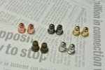 画像3: ビーズクラブ キャッチ ベルキャッチ ピアス シルバー 20個 12mm パーツ ハンドメイド　E-023 (3)