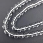 画像3: 水晶 クリスタル ラウンド 約12mm 1連 約38cm 34玉 連売り クォーツ 透明 天然石 アクセサリー パーツ 材料 ビーズ ハンドメイド 浄化 魔除け ビーズクラブ (3)