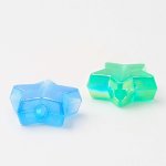 画像5: アクリルビーズ 星型 B-1 ミックスカラー オーロラ加工 約10×11mm 50個セット ハンドメイド アクセサリーパーツ プラスチックビーズ ビーズクラブ (5)
