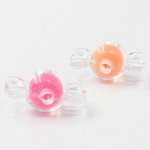 画像5: アクリルビーズ キャンディ型 B-2 ミックスカラー 約9×17mm 50個セット ハンドメイド アクセサリーパーツ プラスチックビーズ ビーズクラブ (5)