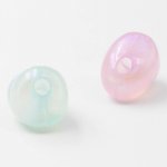 画像5: アクリルビーズ ハート型 B-3 ミックスカラー 約10×12mm 50個セット ハンドメイド アクセサリーパーツ プラスチックビーズ ビーズクラブ (5)