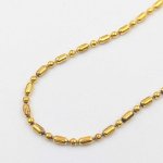 画像2: チェーン ショート&ロングタイプ ゴールド 約2m アクセサリーパーツ ハンドメイド素材 ネックレス ペンダント ビーズクラブ (2)