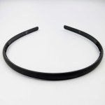 画像3: カチューシャ ブラック 細め シンプルデザイン 3個セット 約14×12.5cm 髪飾り ヘアアクセサリー デコ素材 デコレーション ハンドメイド素材 ビーズクラブ (3)