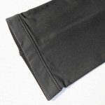画像3: アームカバー uvカット 接触冷感 ブラック 手の甲まで 日焼け防止 UPF50+ 腕カバー 黒色 ロング丈 ひんやり 無地 紫外線対策 日よけ スポーツ メンズ レディース ビーズクラブ (3)