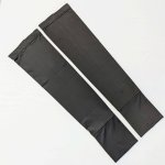 画像5: アームカバー uvカット 接触冷感 ブラック 手の甲まで 日焼け防止 UPF50+ 腕カバー 黒色 ロング丈 ひんやり 無地 紫外線対策 日よけ スポーツ メンズ レディース ビーズクラブ (5)
