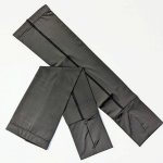 画像6: アームカバー uvカット 接触冷感 ブラック 手の甲まで 日焼け防止 UPF50+ 腕カバー 黒色 ロング丈 ひんやり 無地 紫外線対策 日よけ スポーツ メンズ レディース ビーズクラブ (6)