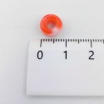 画像2: アクリルビーズ マーブル B-12 ポニービーズ カラフル 大きい穴 約9mm 50個セット カスタムキーホルダー カスタムボールペン ハンドメイド アクセサリーパーツ プラスチックビーズ ビーズクラブ (2)